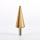 HSS Cone Titanium Coated Step Drill Bit